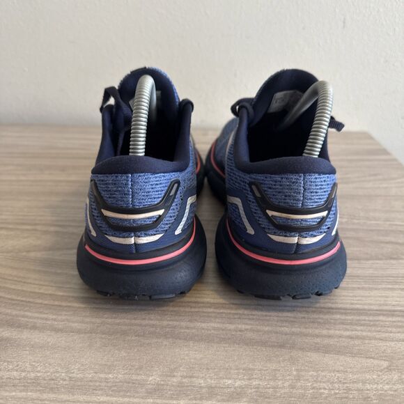 Brooks Ghost 15 Womens Size 8 Blue Pink Black Athletic Running Shoes Sneakers - Picture 7 of 11